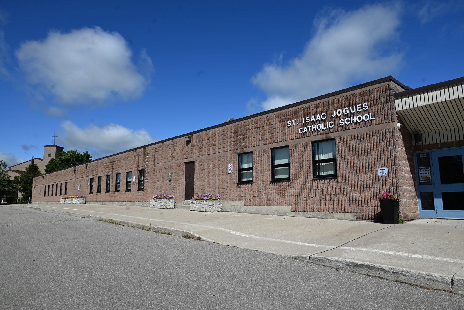 St. Isaac Jogues Catholic School exterior, Pickering