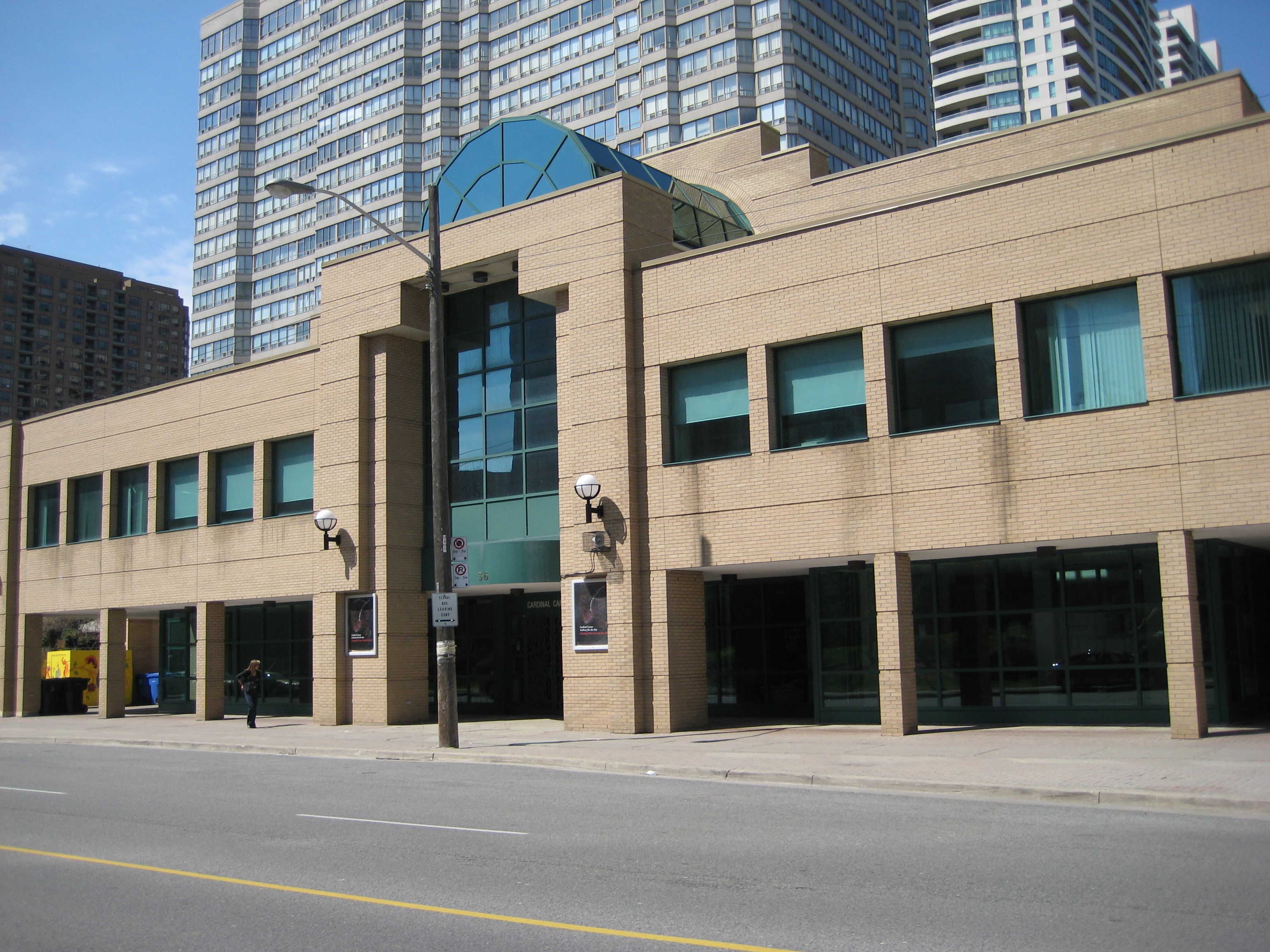 Archival exterior of Cardinal Carter Academy for the Arts