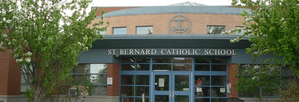 St. Bernard Catholic School exterior, Whitby