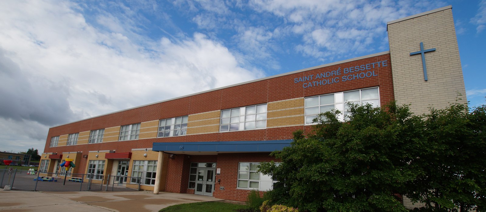 St. André Bessette Catholic School exterior, Ajax