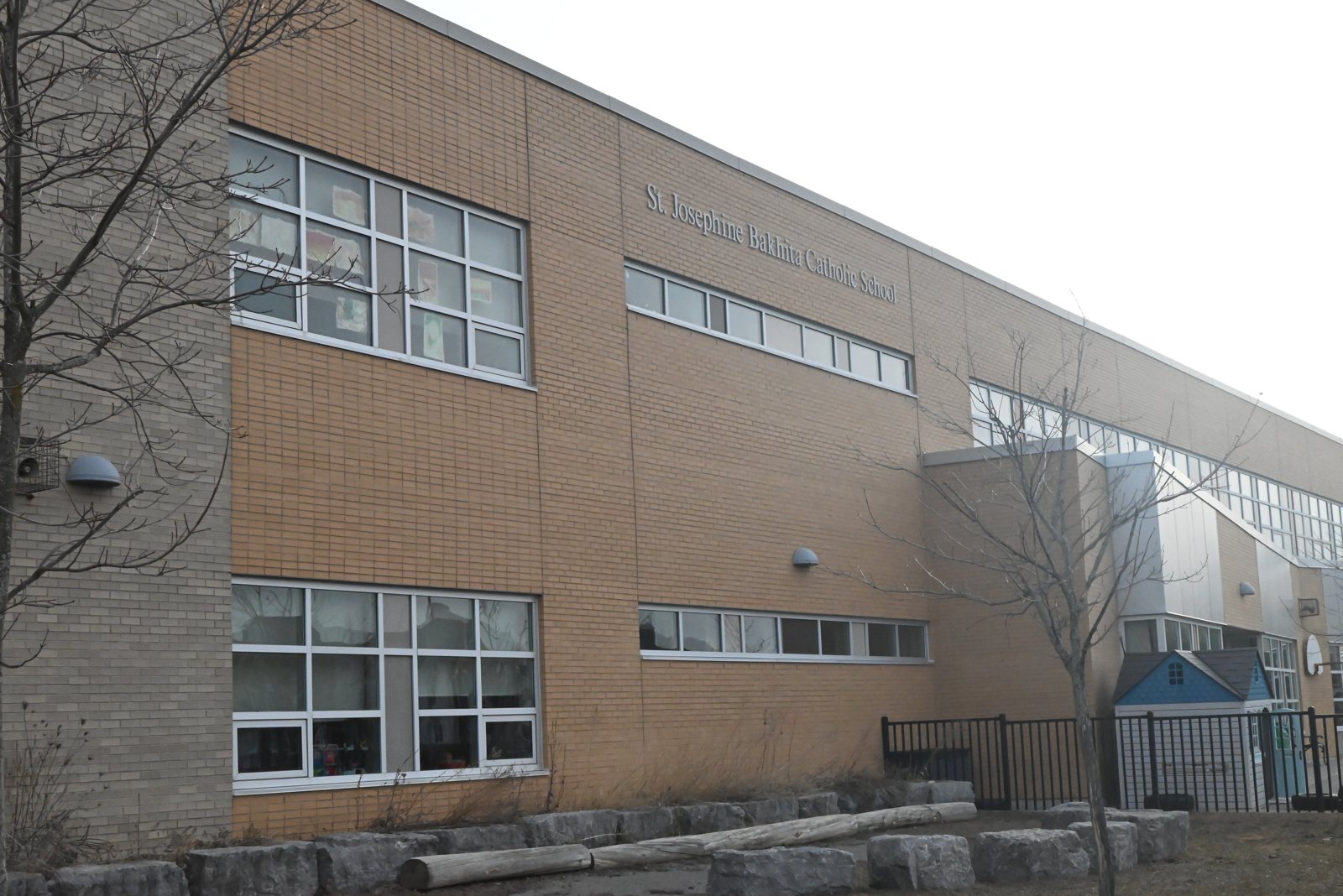 St. Josephine Bakhita Catholic School exterior, Ajax